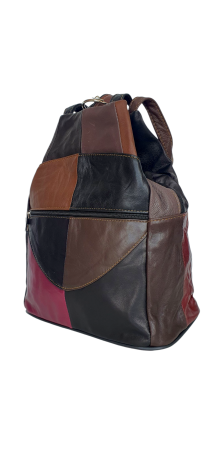 Rucsac Dama Piele Naturala Multicolor Lili G04435 [2]