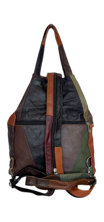Rucsac Dama Piele Naturala Multicolor Lili G04537 [3]