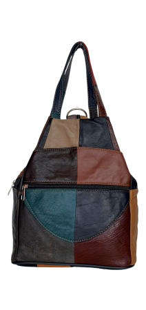 Rucsac Dama Piele Naturala Multicolor Lili G04538 [1]