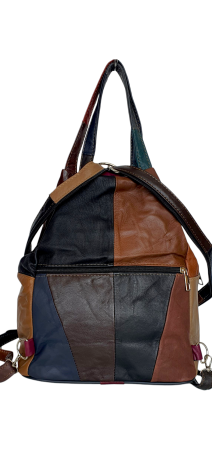 Rucsac Dama Piele Naturala Multicolor Lili G04538 [3]