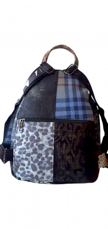 Rucsac Dama Piele Naturala Multicolor Margareta G04181 [3]