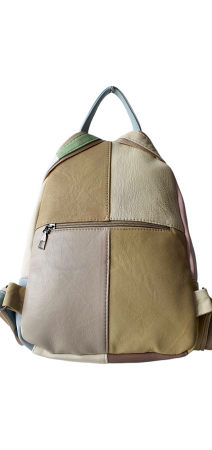 Rucsac Dama Piele Naturala Multicolor Margareta G04230 [3]