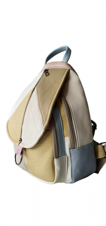 Rucsac Dama Piele Naturala Multicolor Margareta G04230 [2]