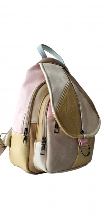Rucsac Dama Piele Naturala Multicolor Margareta G04230 [1]