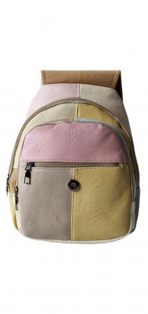Rucsac Dama Piele Naturala Multicolor Margareta G04230 [4]