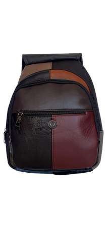 Rucsac Dama Piele Naturala Multicolor Margareta G04488 [4]
