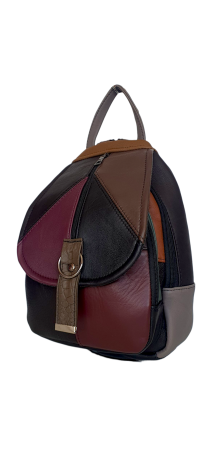 Rucsac Dama Piele Naturala Multicolor Margareta G04488 [2]