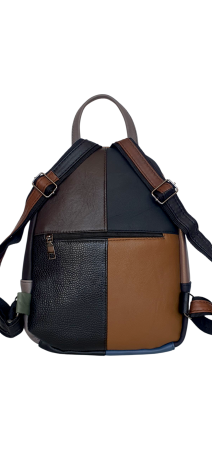 Rucsac Dama Piele Naturala Multicolor Margareta G04488 [3]