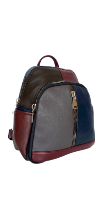 Rucsac Dama Piele Naturala Multicolor Natalia G04449 [1]