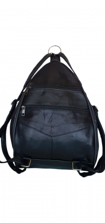 Rucsac Dama Piele Naturala Negru Seana G04350 [3]