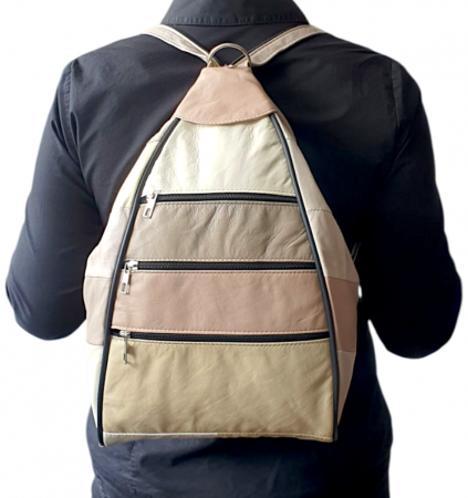 Rucsac Dama Piele Naturala Multicolor Seana G04385 [5]