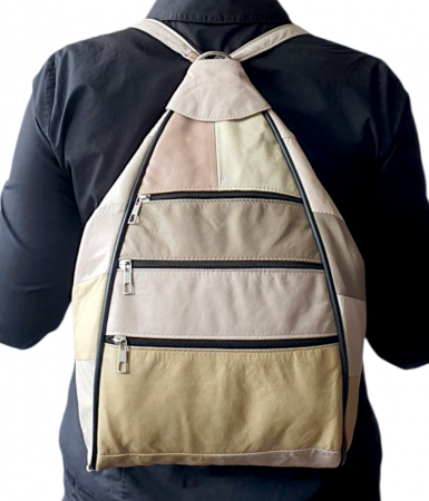 Rucsac Dama Piele Naturala Multicolor Seana G04387 [5]