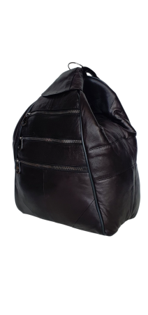 Rucsacuri Dama - Rucsac Dama Piele Naturala Negru Seana G04427