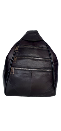 Rucsac Dama Piele Naturala Negru Seana G04427 [1]
