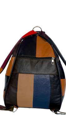 Rucsac Dama Piele Naturala Multicolor Seana G04428 [3]