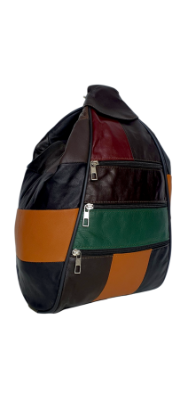 Rucsac Dama Piele Naturala Multicolor Seana G04428 [2]