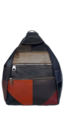 Rucsac Dama Piele Naturala Multicolor Seana G04429 [1]