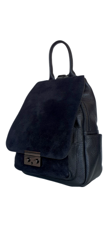 Rucsac Dama Piele Naturala Negru Amanda G04549 [2]