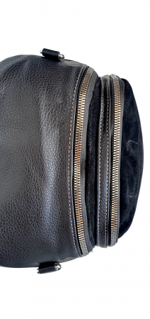 Rucsac Dama Piele Naturala Negru Bianca V. Fabbiano G04412 [4]