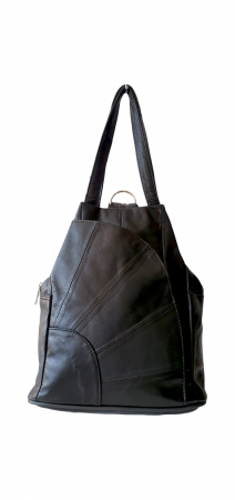 Rucsacuri Dama - Rucsac Dama Piele Naturala Negru Clarisa G03314