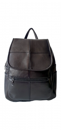 Rucsacuri Dama - Rucsac Dama Piele Naturala Negru Fiona G03448