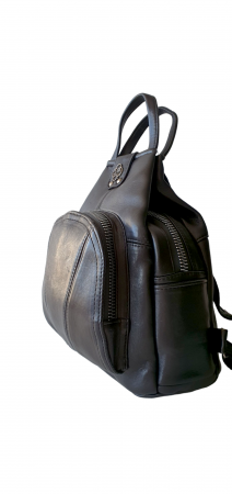 Rucsac Dama Piele Naturala Negru Jetmira G03318 [2]