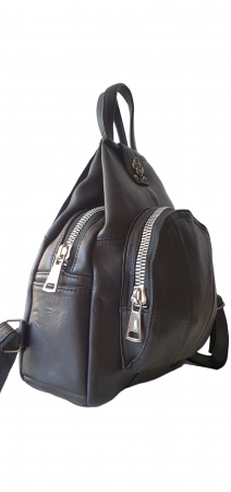 Rucsac Dama Piele Naturala Negru Jetmira G03318 [1]