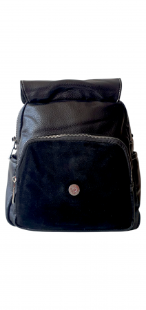Rucsac Dama Piele Naturala Negru Lia V. Fabbiano G04176 [4]