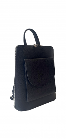 Rucsac Dama Piele Naturala Negru Lula G03211 [2]