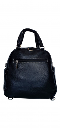 Rucsac Dama Piele Naturala Negru Mara V. Fabbiano G04410 [3]