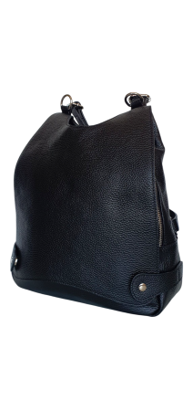 Rucsacuri Dama - Rucsac Dama Piele Naturala Negru Marina G04508