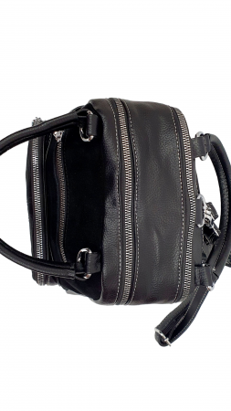 Rucsac Dama Piele Naturala Negru Pia G02470 [5]