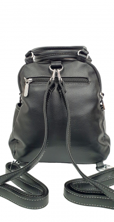 Rucsac Dama Piele Naturala Negru Pia G02470 [4]