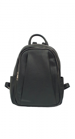 Rucsacuri Dama - Rucsac Dama Piele Naturala Negru Sia G02540