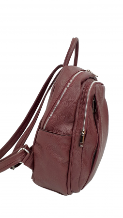 Rucsac Dama Piele Naturala Grena Sia G02611 [2]
