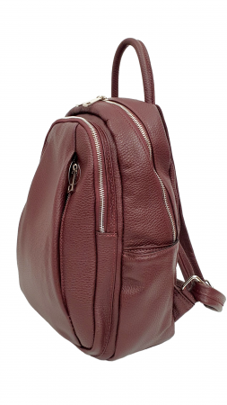 Rucsac Dama Piele Naturala Grena Sia G02611 [3]