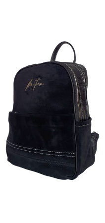 Rucsacuri Dama - Rucsac Dama Piele Naturala Negru Teo  V. Fabbiano G04567