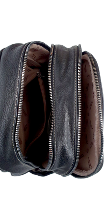 Rucsac Dama Piele Naturala Negru Teo  V. Fabbiano G04567 [7]