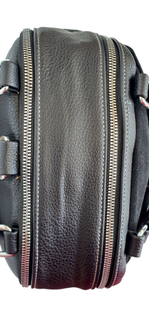 Rucsac Dama Piele Naturala Negru V.Fabbiano Geo G04539 [4]