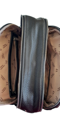 Rucsac Dama Piele Naturala Negru V.Fabbiano Geo G04539 [5]