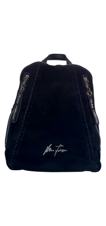 Rucsacuri Dama - Rucsac Dama Piele Naturala Negru V.Fabbiano Smaranda G04464
