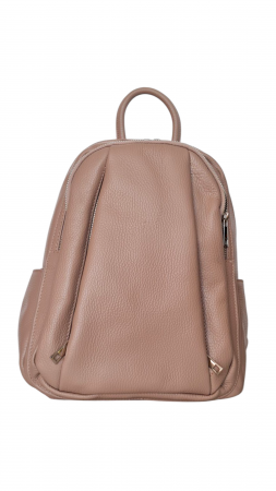 Rucsacuri Dama - Rucsac Dama Piele Naturala Nude Sia G04164