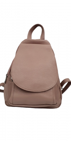 Rucsacuri Dama - Rucsac Dama Piele Naturala Nude Vernis G02547