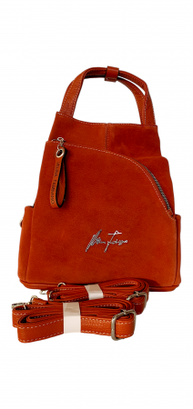 Rucsacuri Dama - Rucsac Dama Piele Naturala Corai Diana G03970