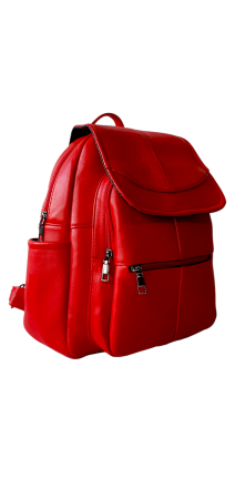 Rucsac Dama Piele Naturala Rosu Fiona G04559 [2]