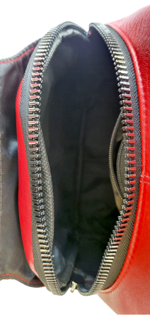 Rucsac Dama Piele Naturala Rosu Hema G04560 [7]