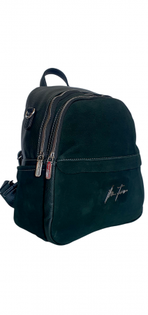 Rucsac Dama Piele Naturala Verde Bianca V. Fabbiano G04415 [2]