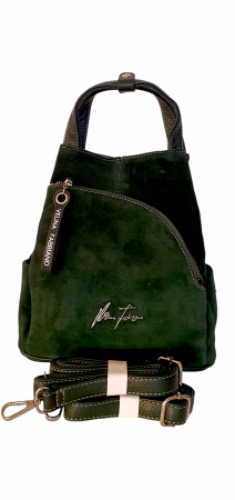 Rucsacuri Dama - Rucsac Dama Piele Naturala Verde Diana G03973