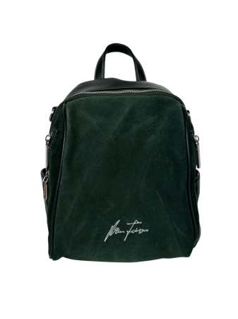 Rucsacuri Dama - Rucsac Dama Piele Naturala Verde Elif G02666