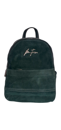 Rucsac Dama Piele Naturala Verde Teo V. Fabbiano G04568 [1]